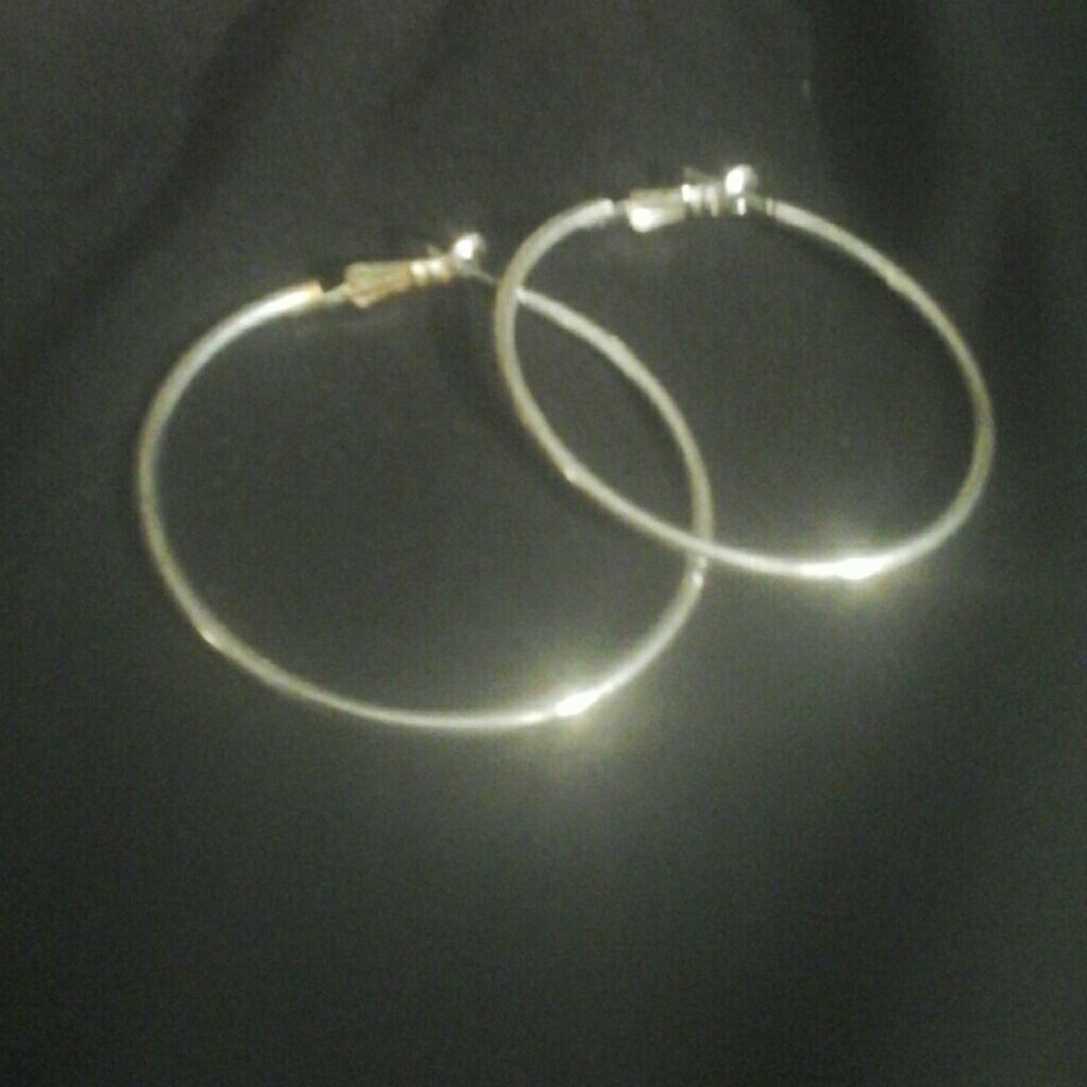 Silver plated earrings